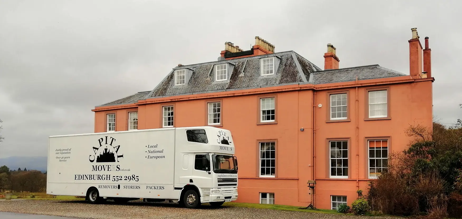 Capital Movers long distance moving to wiltshire from Central scotland